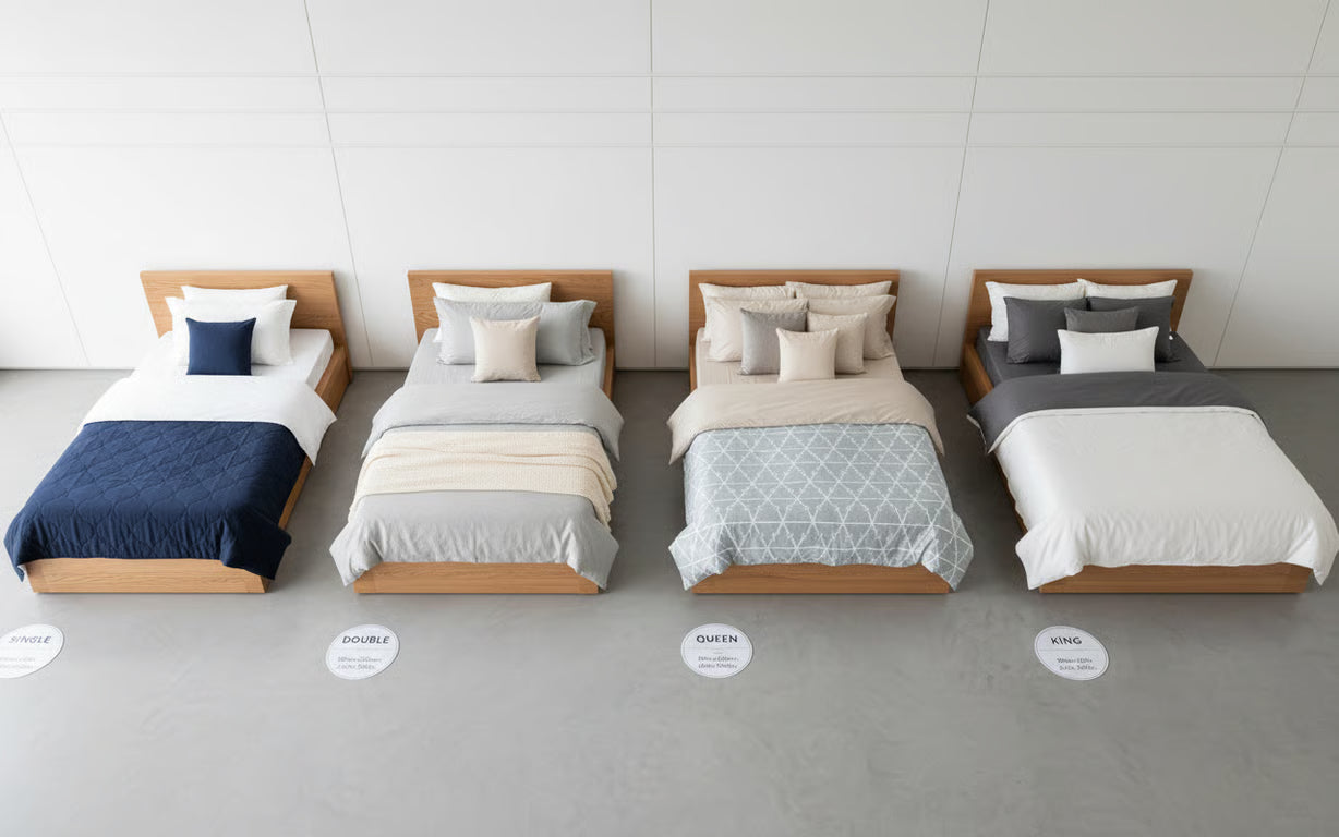 Ghid complet mărimi lenjerie de pat - Cum să alegi lenjeria de pat potrivită pentru nevoile tale - sfaturi pentru pat pentru o persoană, 160x200, 180x200 și king size