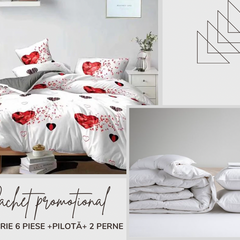 Collection image for: Seturi complete pat : Lenjerie + Pilotă + Perne
