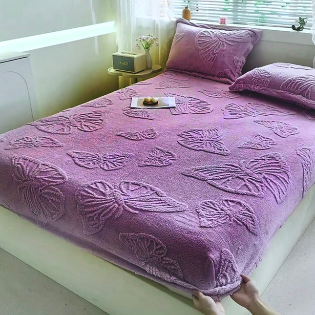 Husa de pat cu elastic COCOLINO+ 2 fete de perna Cod: HCY15