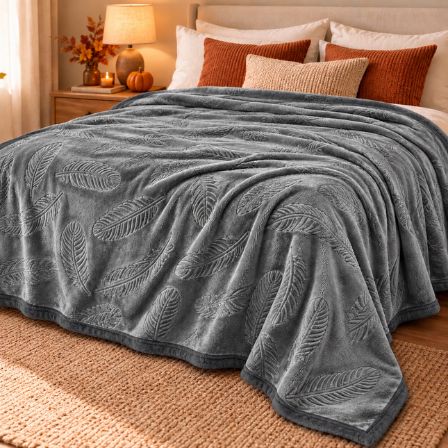 Pătură pufoasă din fleece premium – 200 x 230 cm, Cod: DEC58