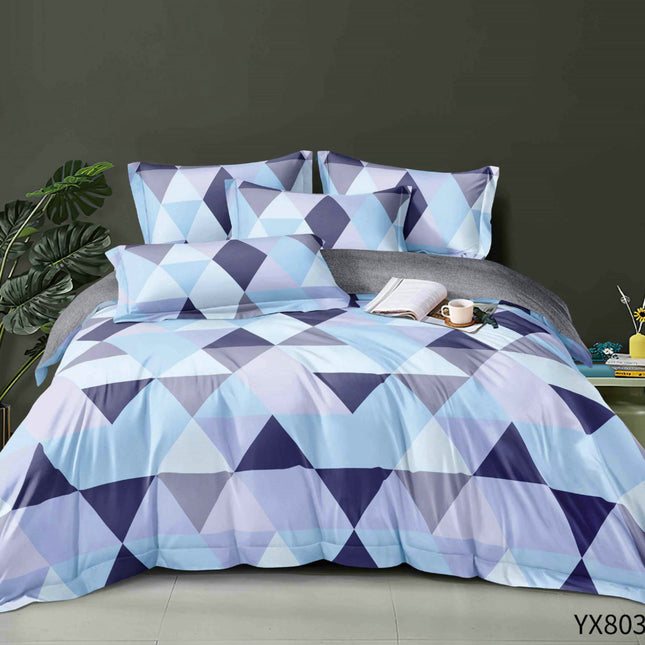 LENJERIE DIN BUMBAC TIP FINET, Pat 1 persoană, 4 piese COD: JCP16