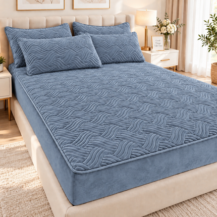 Husă / Topper saltea cu elastic, 140x200 cm Cod: TPW46