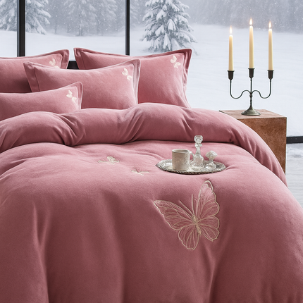 Set lenjerie de pat ultra-moale Cocolino – 4 piese, Cod: COCO-S1