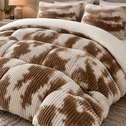 Set Pilotă Premium 3 Piese – Groasă & Pufoasă – 200x230 cm, Cod: LXY7