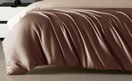Lenjerie Luxury din Satin, 4 piese, cearșaf cu elastic, Cod: SLX4
