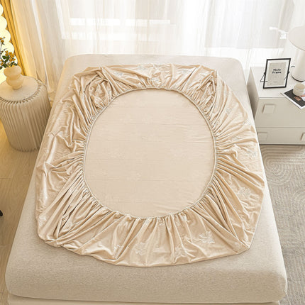 Husă de Pat Premium din Catifea Fină, cu Elastic + 2 Fețe de Pernă, Cod: VLX9