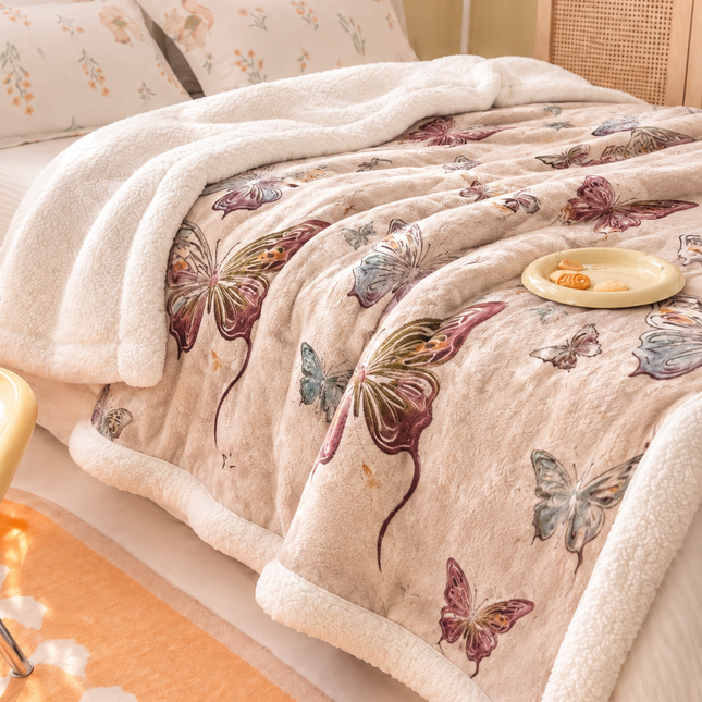 Pătură Cocolino Sherpa „Relax & Warm” 200x230 cm, Cod: PSRW17