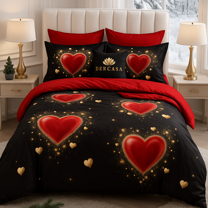 Lenjerie de Pat 6 Piese din Finet Moale cu Elastic, Cod: LNA11