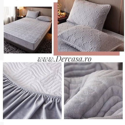 Husă / Topper saltea cu elastic 160x200 cm Cod: TPY3