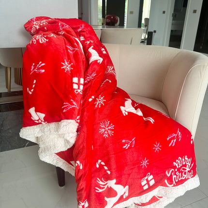 Pătură cocolino cu blăniță sherpa Cod: BST7