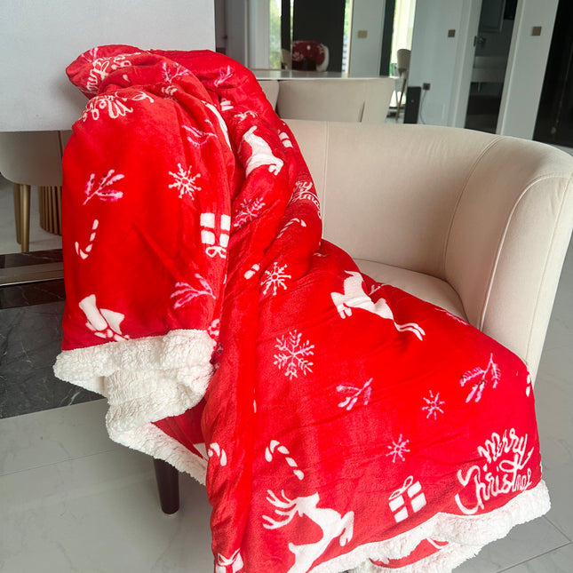 Pătură cocolino cu blăniță sherpa Cod: BST7