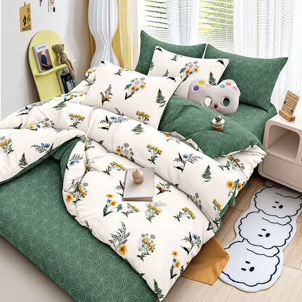 Lenjerie de pat premium 6 Piese - Soft Cotton Collection, Cod: SNJ2