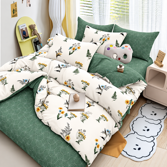 Lenjerie de pat premium 6 Piese - Soft Cotton Collection, Cod: SNJ2