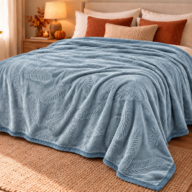 Pătură pufoasă din fleece premium – 200 x 230 cm, Cod: DEC61