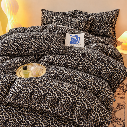 Lenjerie de pat Cocolino Premium – Set 4 piese | Moale și pufoasă, Cod: CLNA17
