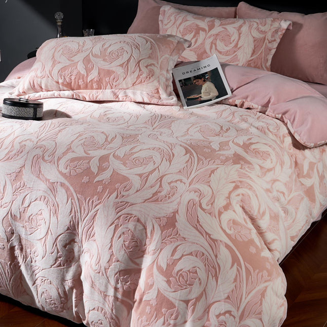 Set lenjerie de pat ultra-moale Cocolino – 4 piese, Cod: COCO6