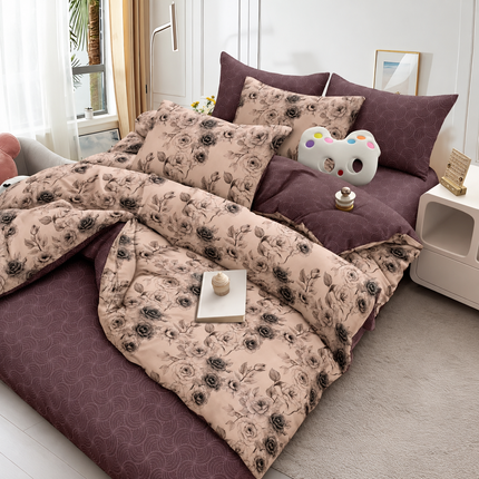 Lenjerie de pat premium 6 Piese - Soft Cotton Collection, Cod: SNJ15