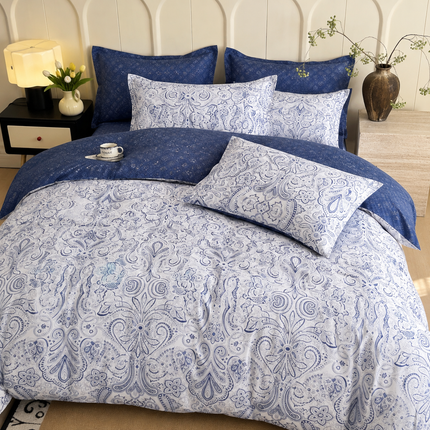 Lenjerie de Pat Soft Touch tip Finet | 6 Piese | Premium Collection, Cod: S-H-73