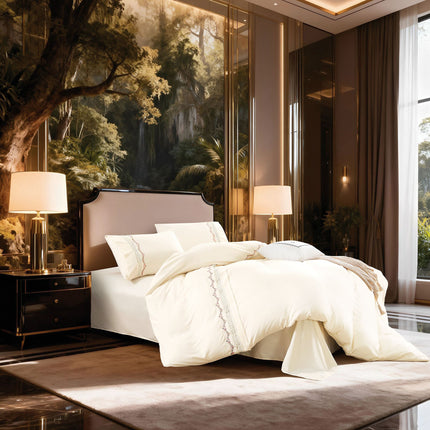 Set de Pat Luxury „Dantelă” și “Broderie”– P-H-003 Unt