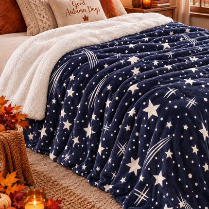 Pătură Cocolino Sherpa „Relax & Warm” 200x230 cm, Cod: PSRS17