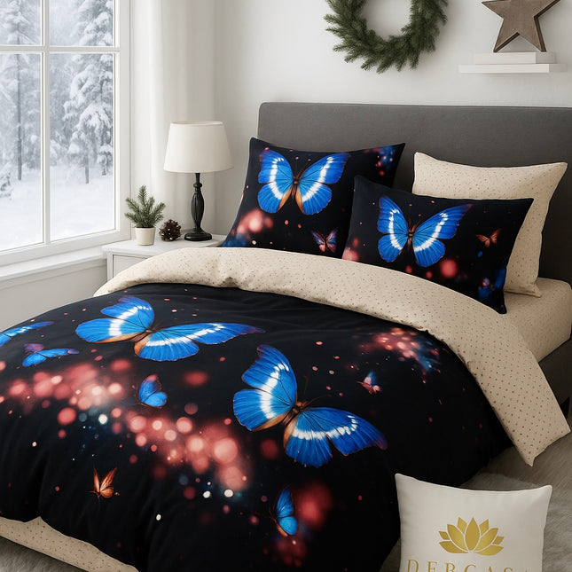 Lenjerie de Pat 6 Piese din Finet Moale cu Elastic, Cod: LNA20