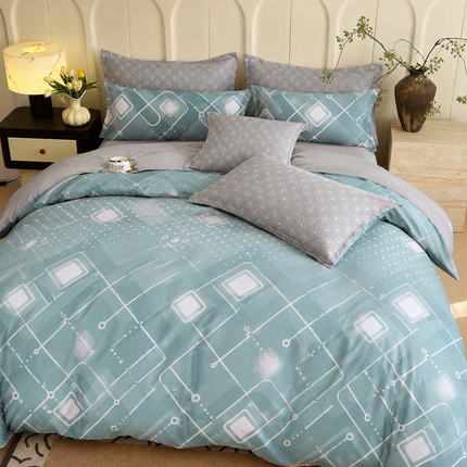 Lenjerie de Pat Soft Touch tip Finet | 6 Piese | Premium Collection, Cod: S-H-76