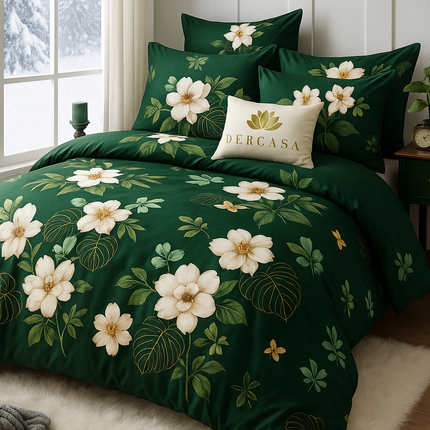Lenjerie de Pat 6 Piese din Finet Moale cu Elastic, Cod: LNA25