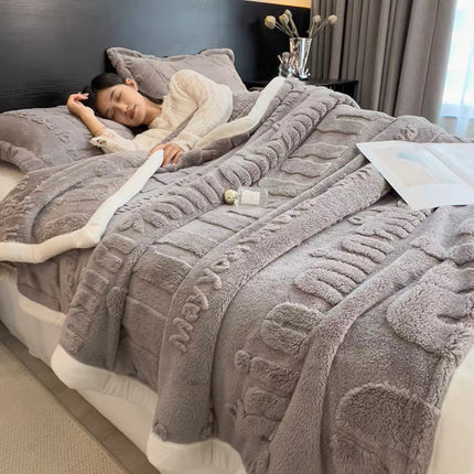 Pătură pufoasă din fleece premium – 200 x 230 cm, Cod: MIN5
