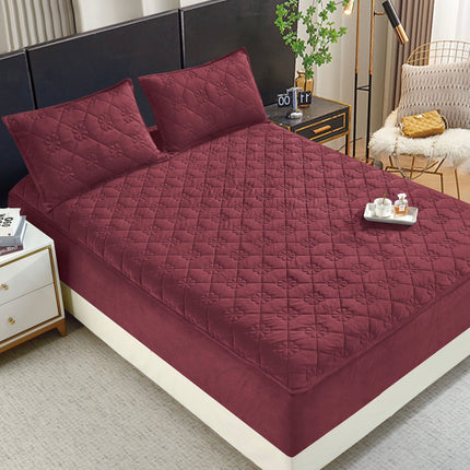 Set de pat Husă / Topper saltea cu elastic+o faţă de pernă 140x200 cm Cod: TPS103