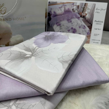 Set Lenjerie Premium Bumbac 100% – Pat Dublu, Cod: 133*76-7