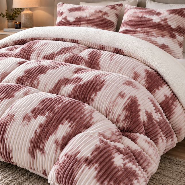 Set Pilotă Premium 3 Piese – Groasă & Pufoasă – 200x230 cm, Cod: LXY6