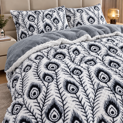 Lenjerie Cocolino Premium cu Textură Reliefată – 4 Piese, Cod: CO-RF15