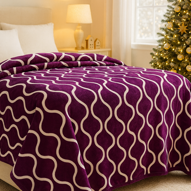 Pătură pufoasă din fleece premium – 200 x 230 cm, Cod: DEG9