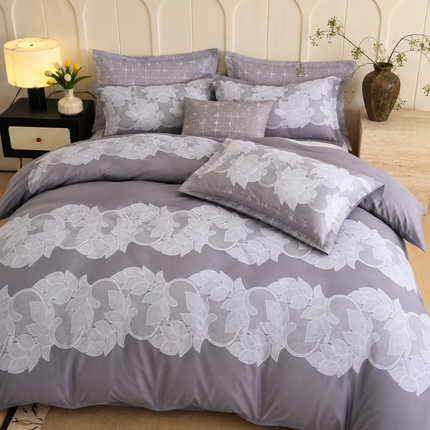 Lenjerie de Pat Soft Touch tip Finet | 6 Piese | Premium Collection, Cod: S-H-77