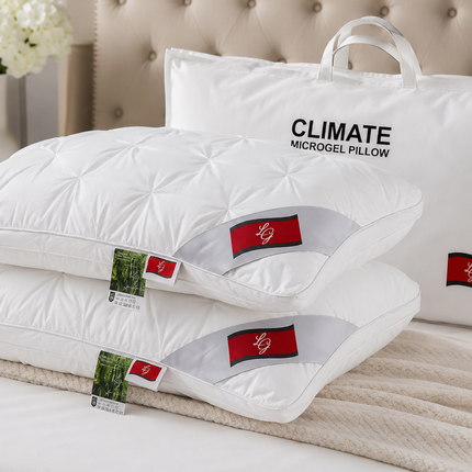 Set 2xPernă Climate Microgel Pillow 50×70 cm – Confort Premium pentru un Somn Odihnitor, Cod: PMW18