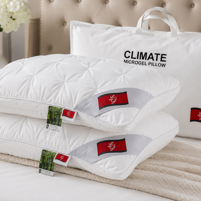 Set 2xPernă Climate Microgel Pillow 50×70 cm – Confort Premium pentru un Somn Odihnitor, Cod: PMW18