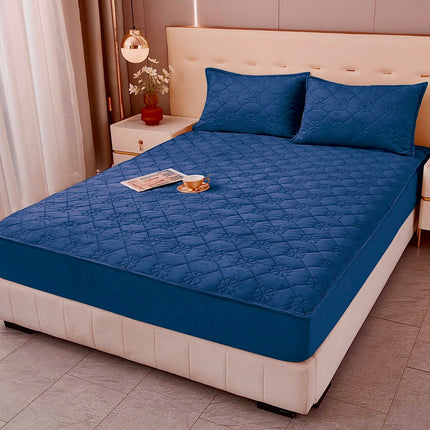 Husă / Topper saltea cu elastic+două feţe de pernă 180x200 cm Cod: TPF111