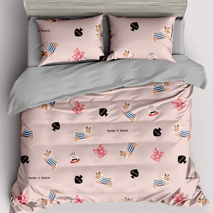 Lenjerie Deluxe Kids Collection 160x200 cm, Bumbac 100%, 4 piese, Cod: DEK6