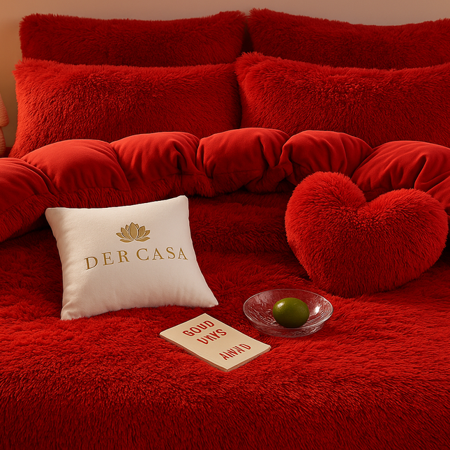 Lenjerie pat super pufoasă COCOLINO Fluffy 4 piese Cod: CES31