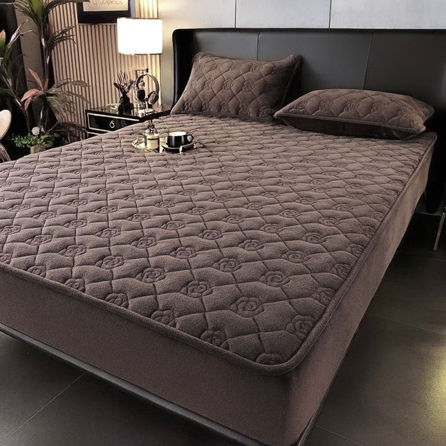 Husă / Topper saltea cu elastic, 160x200 cm Cod: TPY552