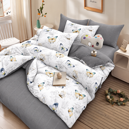 Lenjerie de pat premium 6 Piese - Soft Cotton Collection, Cod: SNJ4