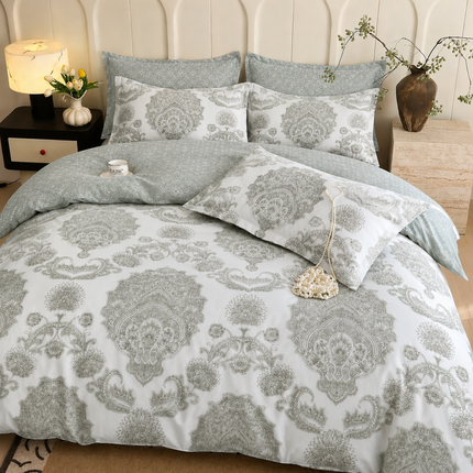 Lenjerie de Pat Soft Touch tip Finet | 6 Piese | Premium Collection, Cod: S-H-71