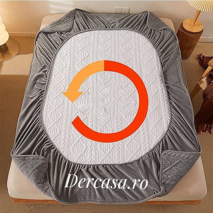 Husă / Topper saltea cu elastic 160x200 cm Cod: TPY3