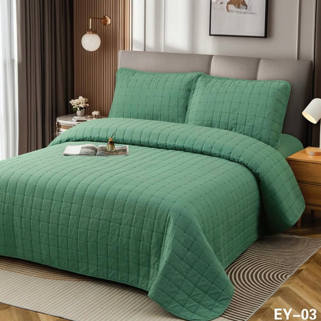 Cuvertură Deluxe 4 piese, cearșaf cu elastic, Cod EY-03
