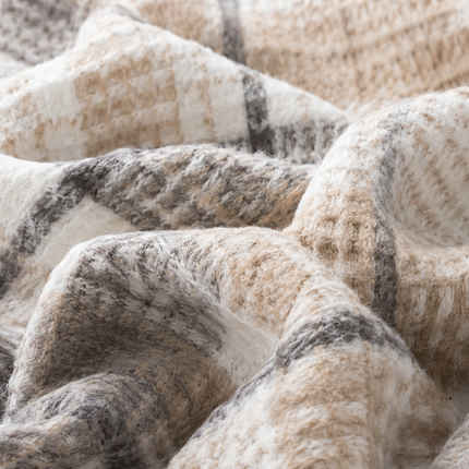 Pătură Merinos Cozy Life – Carouri, 180x220 cm, Cod: MROS3