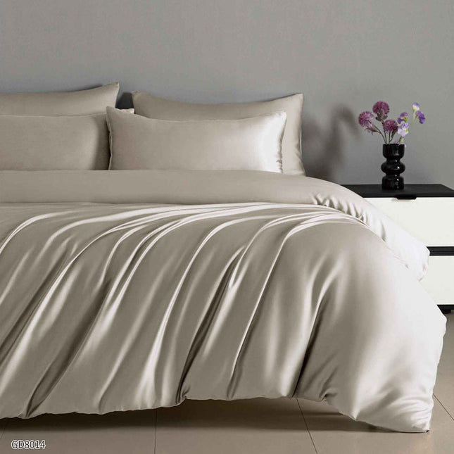 Lenjerie Luxury din Satin, 4 piese, cearșaf cu elastic, Cod: SLX20