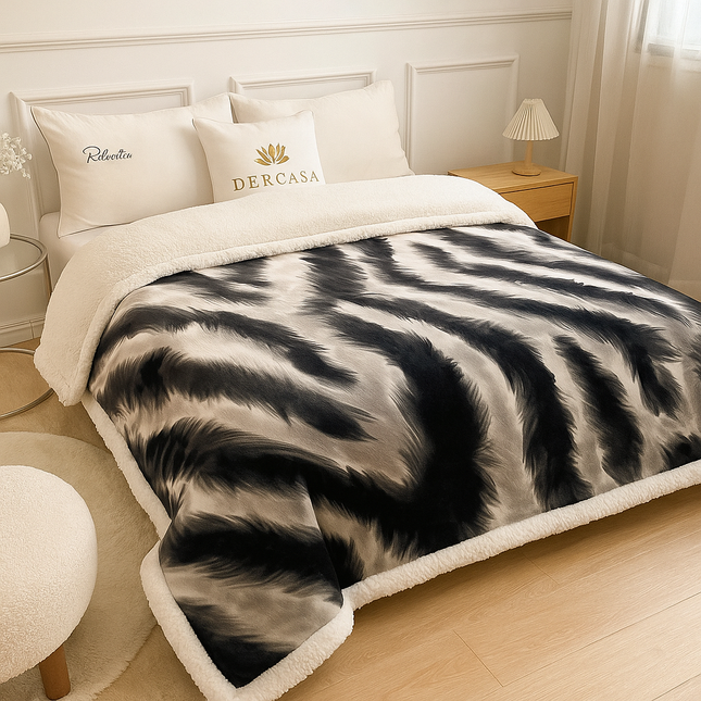 Pătură Cocolino Sherpa „Relax & Warm” 200x230 cm, Cod: PSRW4