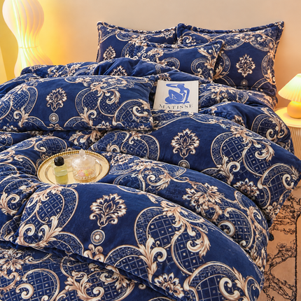 Lenjerie de pat Cocolino Premium – Set 4 piese | Moale și pufoasă, Cod: CLNA14