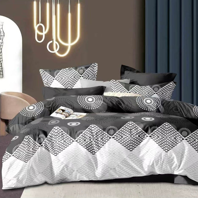 Lenjerie premium tip finet deluxe, 6 piese, pat dublu, COD: FYE266