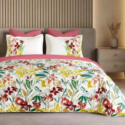 Set lenjerie de pat Premium, pastel dream, 6 piese, Cod: PDC24